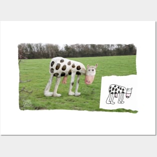 Droopy Cow Posters and Art